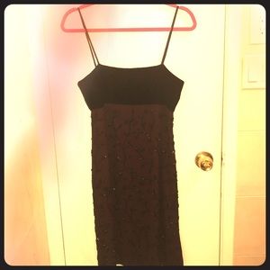 Emmanuel burgundy cocktail dress